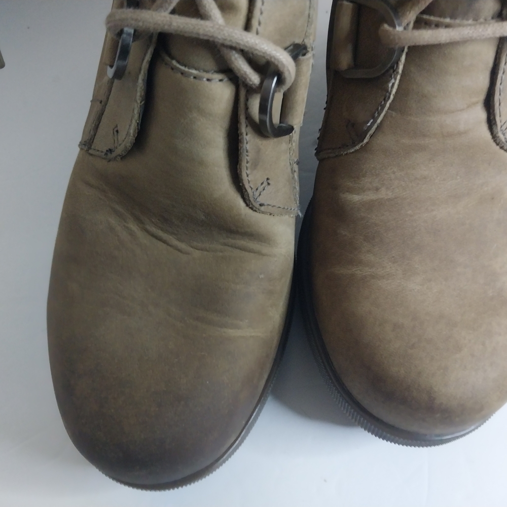 SOREL 8.5 Women's Taupe Lace-Up Boots - Picture 2 of 15